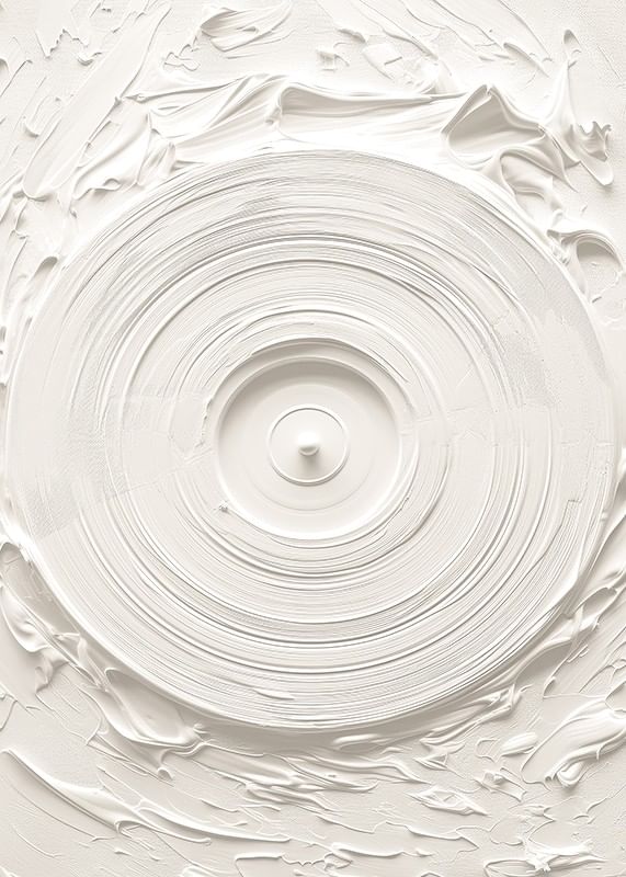 Un poster cu un motiv de vinil texturat în tonuri moi, monocrome-12