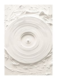 Un poster cu un motiv de vinil texturat în tonuri moi, monocrome-1