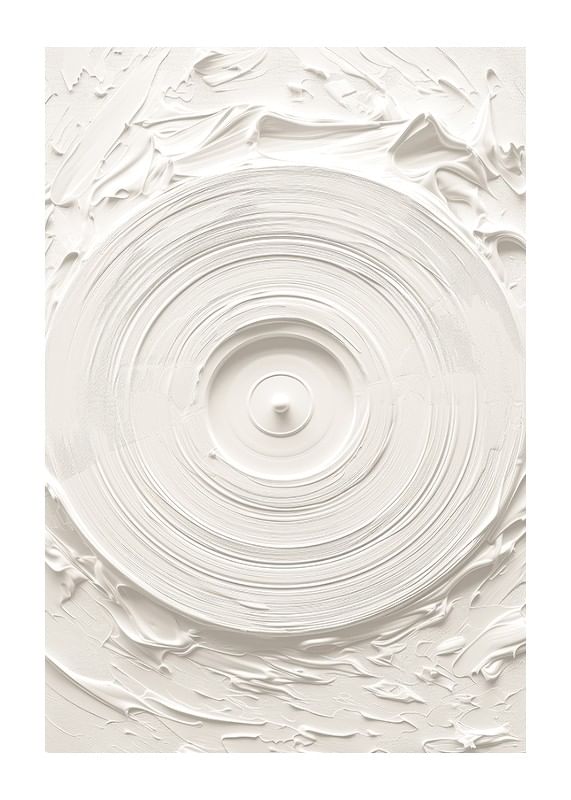 Un poster cu un motiv de vinil texturat în tonuri moi, monocrome-12