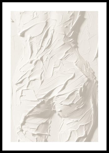 Poster Textured Silhouette