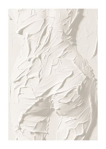 Poster Textured Silhouette
