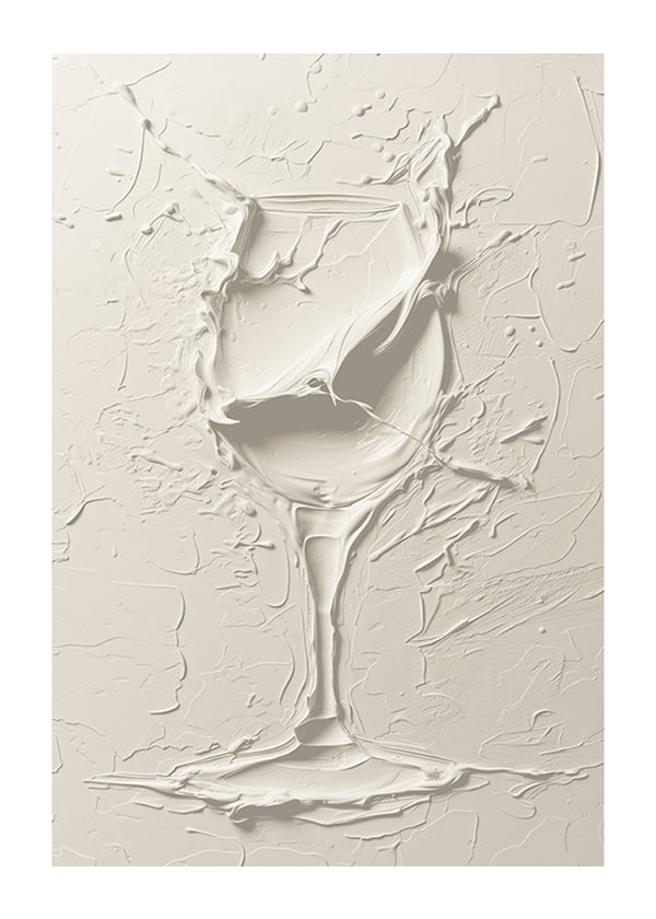 Poster Textured Elegant Sip