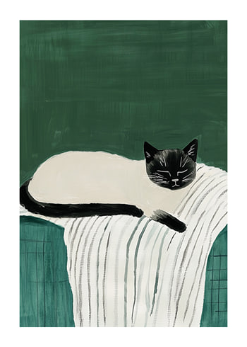 Poster Lazy Day Cat Lounger