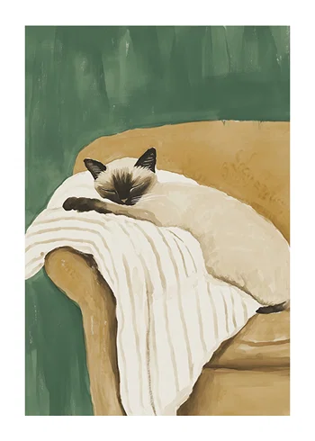 Poster Purrfectly Peaceful