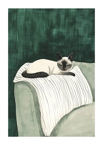 Poster Whiskers In Repose