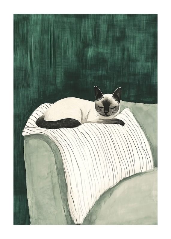 Plagát Whiskers In Repose