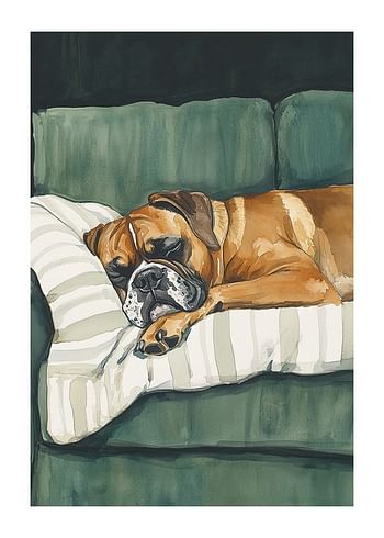 Affiche Boxer Sleeping Beauty