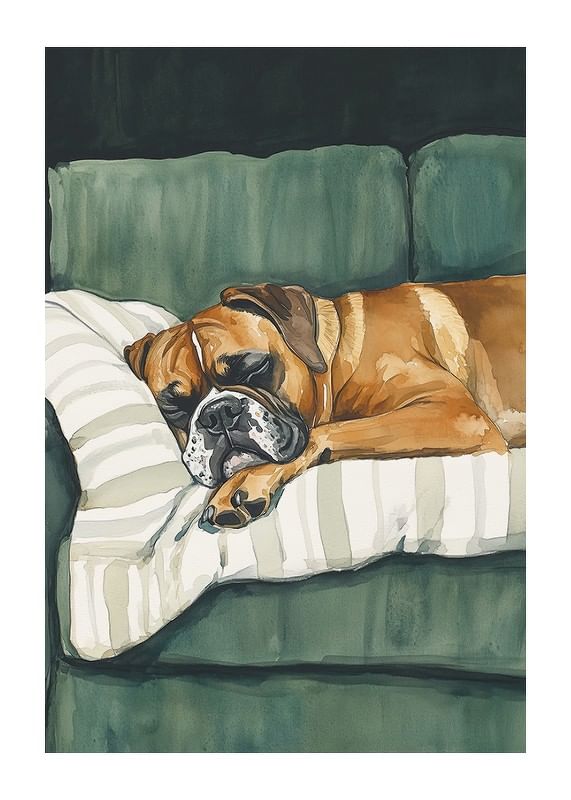 Poster Boxer Sleeping Beauty