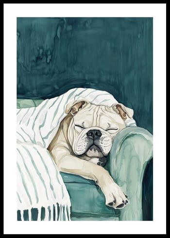 Plakat Bulldog Bliss