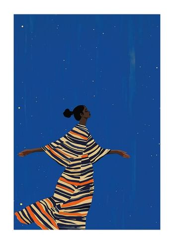 Poster Starlit Stripes