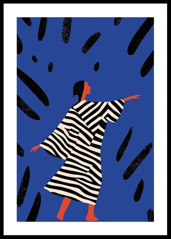 Poster Stripes In Motion