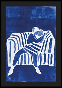 A poster depicting a couple's love-4