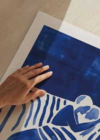 A poster depicting a couple's love-5