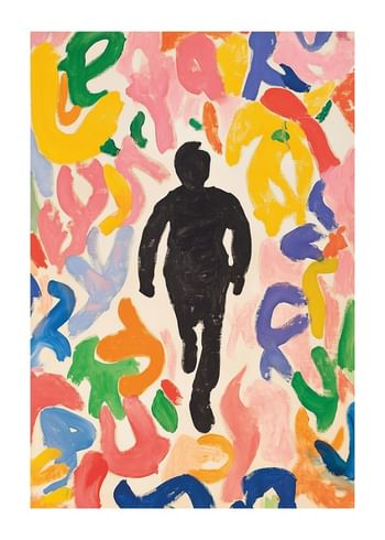 Poster Into The Color Storm