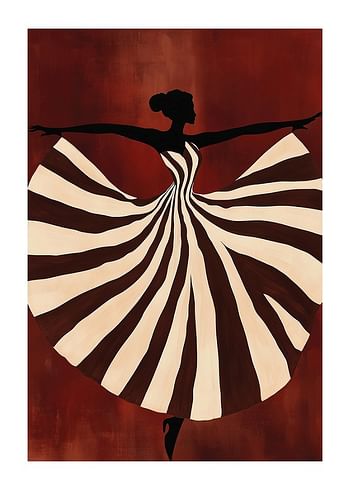 Poster Rhythm And Stripes