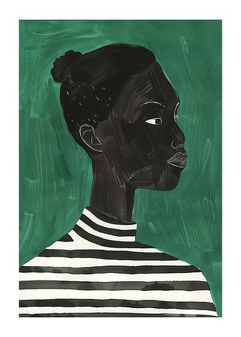 Plakat The Striped Muse