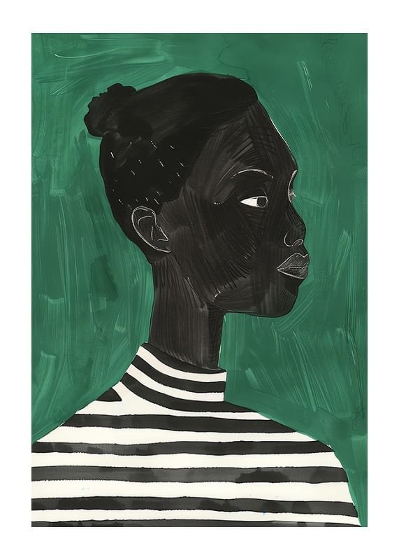 Plagát The Striped Muse