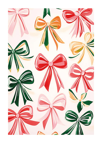 Poster Festive Bows Delight