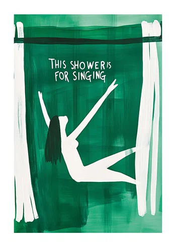 Poster This Shower Is for Singing
