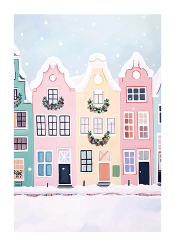 Affiche Holiday Homes In Pastel