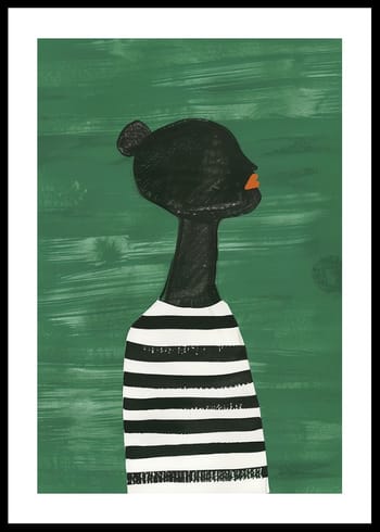 Poster Bold Lines And Quiet Thoughts