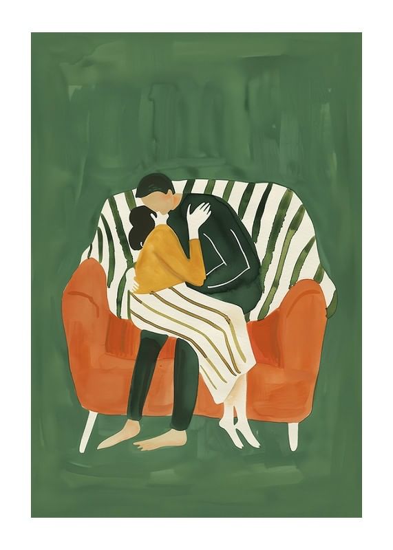 Plagát Cozy Embrace