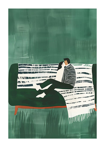 Plakāts Couchside Serenity