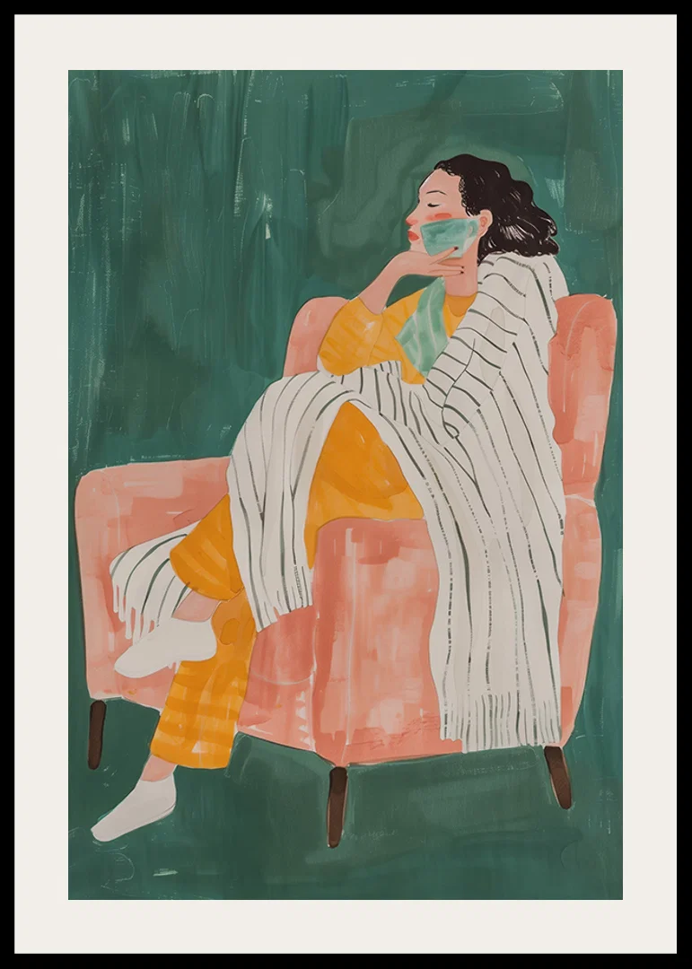 A poster that captures a moment of relaxation-12