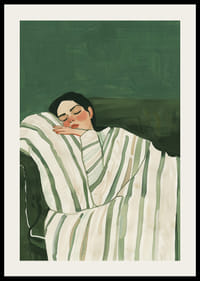 En poster som fångar känslan av vila och trygghet-2