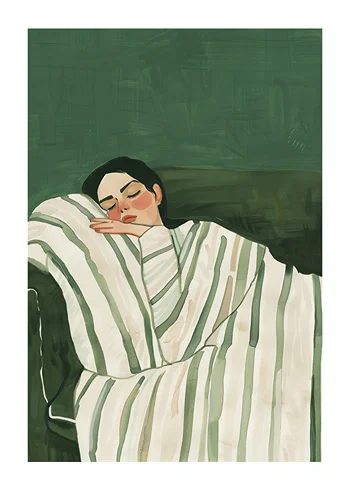 Poster Dreaming In Green