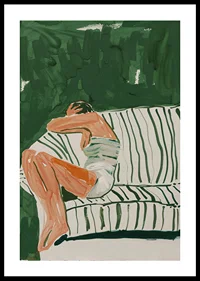 A poster that captures a moment of reflection and calm-0