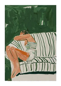 A poster that captures a moment of reflection and calm-1