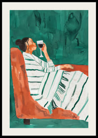 Plagát, ktorý zachytáva chvíle oddychu a zábavy-2