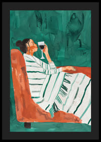 Plagát, ktorý zachytáva chvíle oddychu a zábavy-4