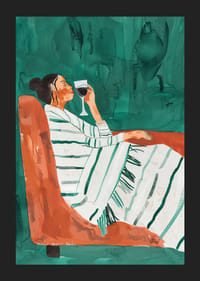 Plagát, ktorý zachytáva chvíle oddychu a zábavy-5