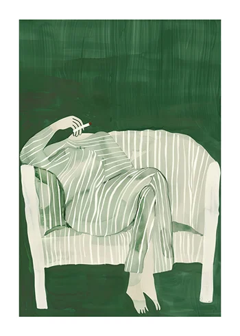 Poster Blending Into Comfort