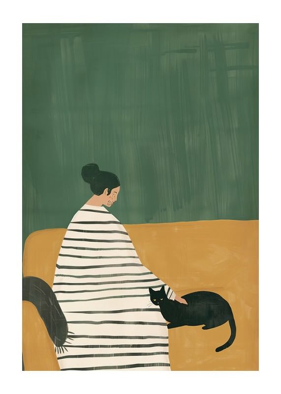 Poster Whiskers & Warmth