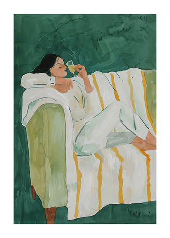 Poster Sipping In Stillness