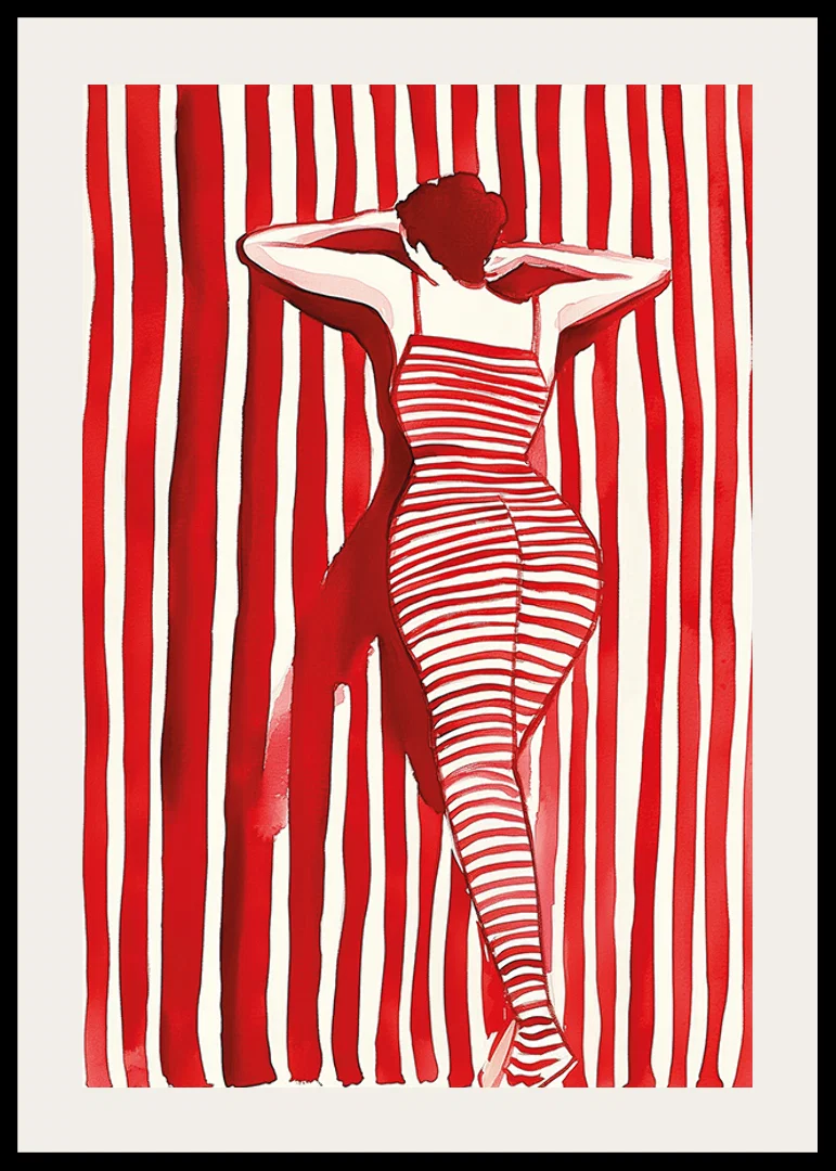 A captivating play of stripes creates a hypnotic illusion-12