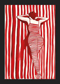 A captivating play of stripes creates a hypnotic illusion-5