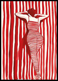 A captivating play of stripes creates a hypnotic illusion-6