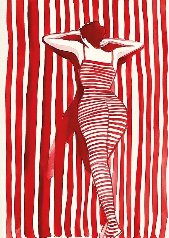 A captivating play of stripes creates a hypnotic illusion-12