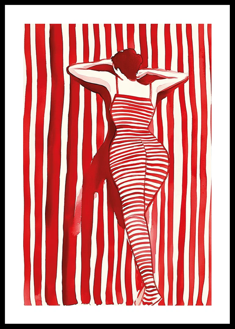 A captivating play of stripes creates a hypnotic illusion-12