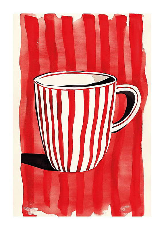 Plagát Bold Stripes Mug