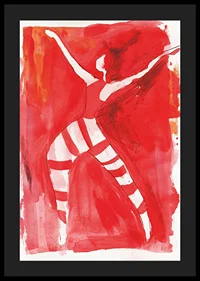 A dynamic dancer in red captures the movement of passion-4