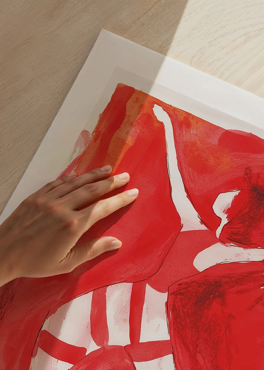 A dynamic dancer in red captures the movement of passion-12