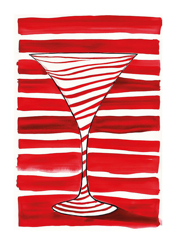 Plagát Crimson Cocktail