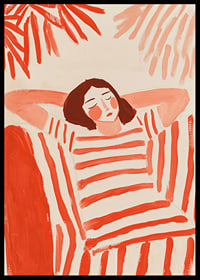 Relaxed balance in red and white color joy-6