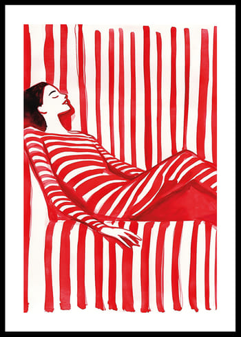 Plakat Striped Serenity