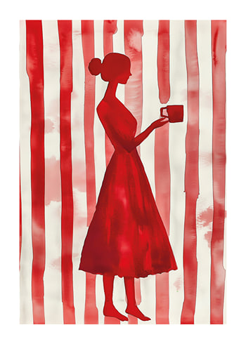 Poster Silhouette Sip